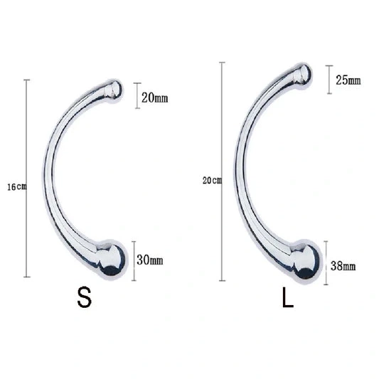 Ended Steel 5858 Elegant Double Stainless Hook Anal 0908